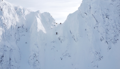 Ski dans les Alpes de Lyngen en Norvège, par Patxi et Antton